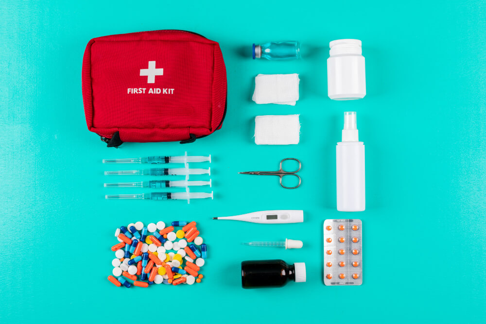 first aid kits