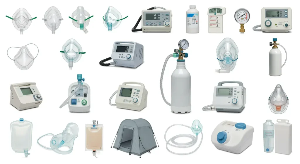 oxygen therapy delivery devices